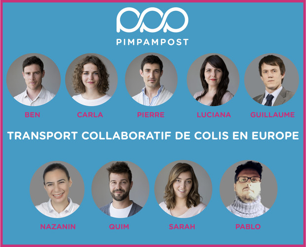 L'équipe PIMPAMPOST au complet